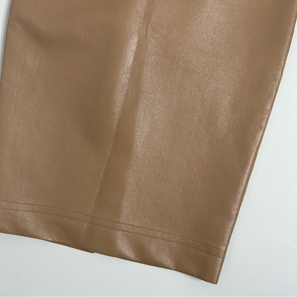 Robert Rodriguez Faux Leather Pencil Skirt - Picture 4 of 12